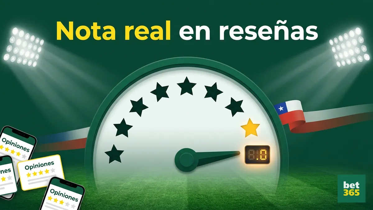 Puntuación baja de bet365 en reseñas de usuarios verificadas en Chile